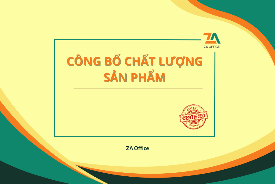 CÔNG BỐ CHẤT LƯỢNG SẢN PHẨM