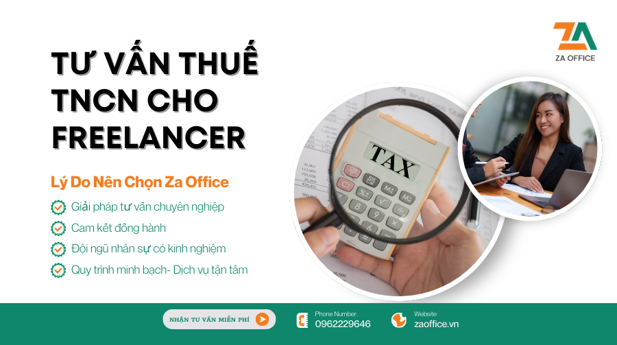 TƯ VẤN THUẾ TNCN CHO FREELANCER