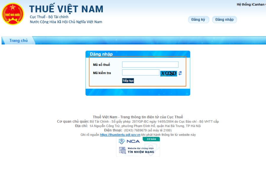 CÁCH TRA CỨU NỢ THUẾ CỦA HỘ KINH DOANH 2025 (4)