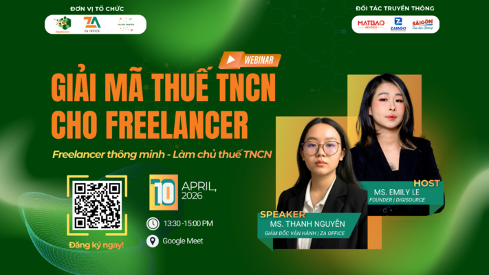 Webinar thuế TNCN cho freelancer 2026 hướng dẫn quyết toán và hoàn thuế online