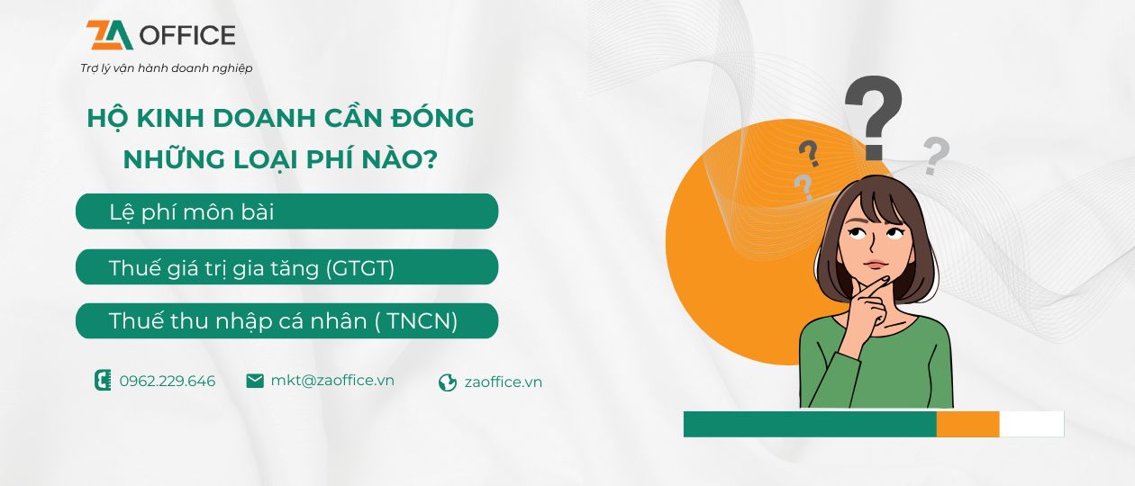 Hộ kinh doanh phải đóng những loại thuế nào , thuế 2026 GTGT, TNCN